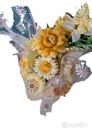Bouquet di Candele “Girasole” in Tazza