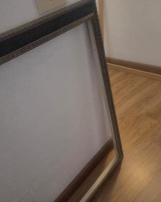 Cornice  e  passepartout tutto in legno