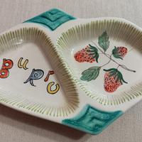 Ciotola Rometti porta burro anni 50