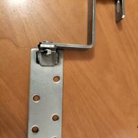 Staffa fissaggio profilo solare inox