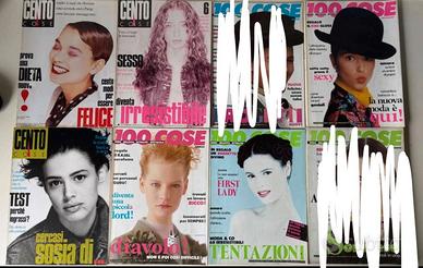 Lotto riviste vintage 100 Cose anni 80
