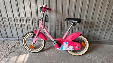 Bici bimba 14 pollici