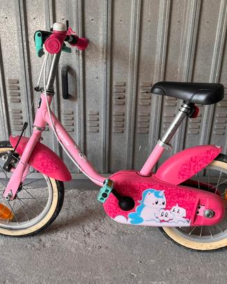 Bici bimba 14 pollici