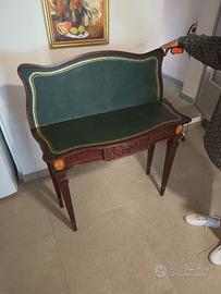 elegante console tavolo da gioco apribile