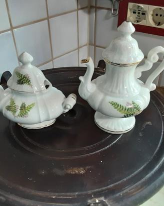 Horeal collection teiera e zuccheriera