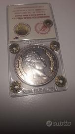 5 lire 1849 Carlo Alberto Commemorative