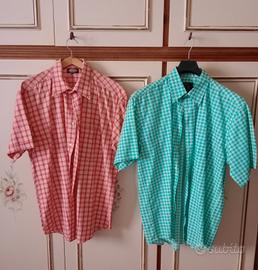 Una Camicia a maniche corte Verde & una Rossa