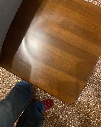 TAVOLO ANTICO 10X90 e  4 sedie legno massello