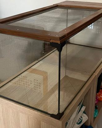 Teca grande in vetro con coperchio ventilato – 50€