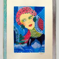 MARIA MURGIA - "Estivo" - Serigrafia a 30 colori c