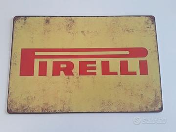 Insegna Pirelli Rat Style misura 30x20cm NUOVA!