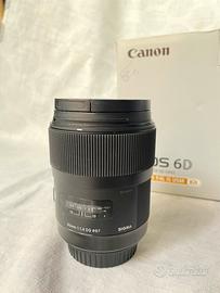 Sigma 35mm 1.4 art attacco canon