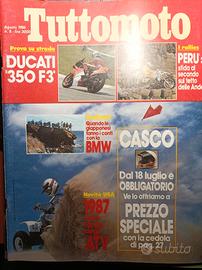 Rivista TUTTOMOTO numero 8 del 1986