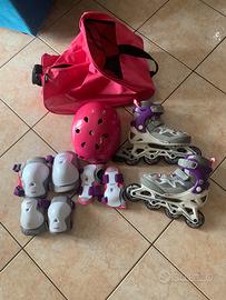 Kit completo pattini in linea