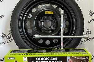 KIT Ruotino di scorta DACIA NISSAN RENAULT SMART