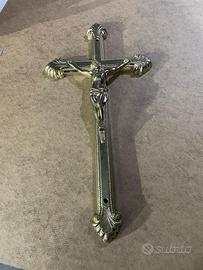 Croce fisso ottone