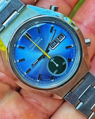 Seiko chrono speed timer 6139-8040 tutto originale