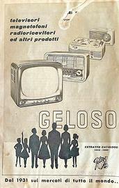 Radio - Geloso - Bollettino tecnico Geloso - Estra