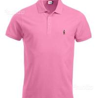 Polo Maglietta NOTTE ROSA Nero di Whatsapp