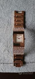 Orologio al quarzo con brillantini 
