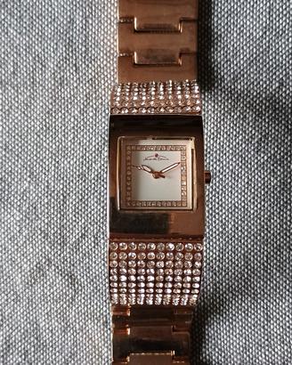 Orologio al quarzo con brillantini 