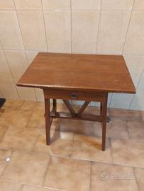 tavolino capretta in legno Art legno anni 30