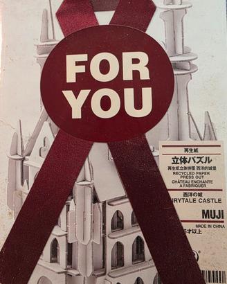 Puzzle 3D MUJI – Castello Fiabesco (NUOVO SIGILLAT