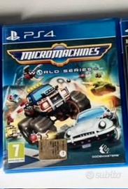 Micro Machines World Series per PS4 – Nuovo