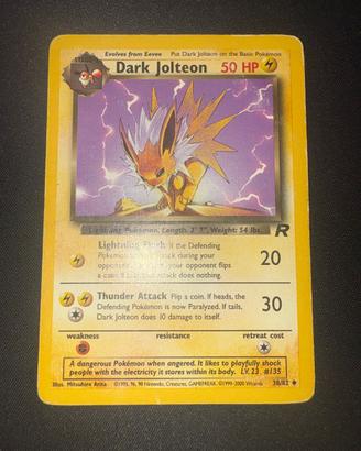 Dark Jolteon Team Rocket 38/82