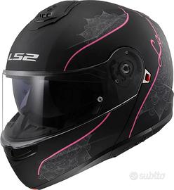 Casco modulare  LS2 Strobe Nero M - pari al nuovo