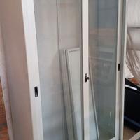 Armadio Ufficio con ante scorrevoli vetrate