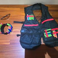 2 pistole nerf + kit