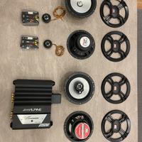 Hi fi car Alpine + MTX PROFESSIONAL (LEGGI BENE)