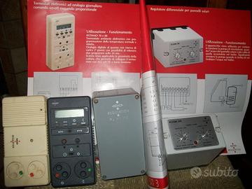 Cronotermostati e t contatto capillare elettronici