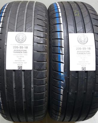 2 GOMME 235 55 18 BRIDGESTONE A73964