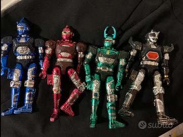 Set personaggi power rangers giochi anni 90