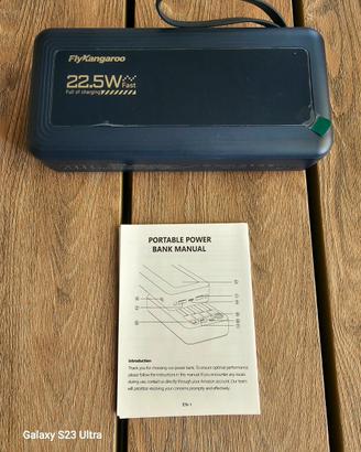 Power Bank 20000mAh 22.5W Ricarica Rapida 