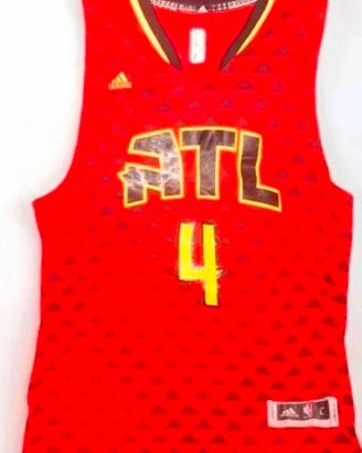 CANOTTA NBA ATLANTA HAWKS - ADIDAS VINTAGE