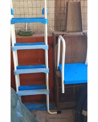 scaletta piscina fuori terra 