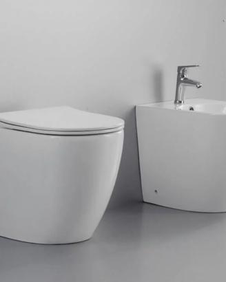 Coppia sanitari (WC + Bidet)