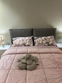 Letto matrimoniale Tortora chiaro