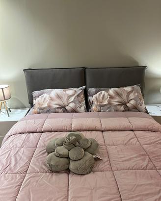Letto matrimoniale Tortora chiaro