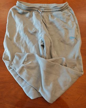 Pantaloni Tuta Puma Joggers Grigio Salvia L
