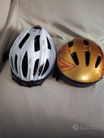 2 caschi bici bambino/a
