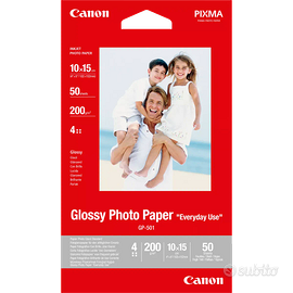 Carta fotografica Canon GP-501 (50 fogli 10x15 cm)