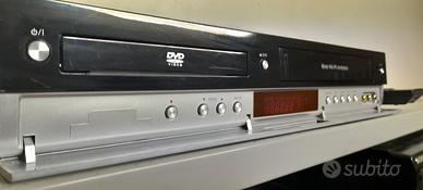 LETTORE CD AUDIO MP3 AUDIO DVD VIDEO LETTORE VHS+T