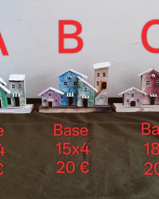 Composizioni in legno case