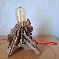 Lampada Artigianale Driftwood in Legno Naturale -