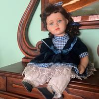 Bambola porcellana anni 80/90