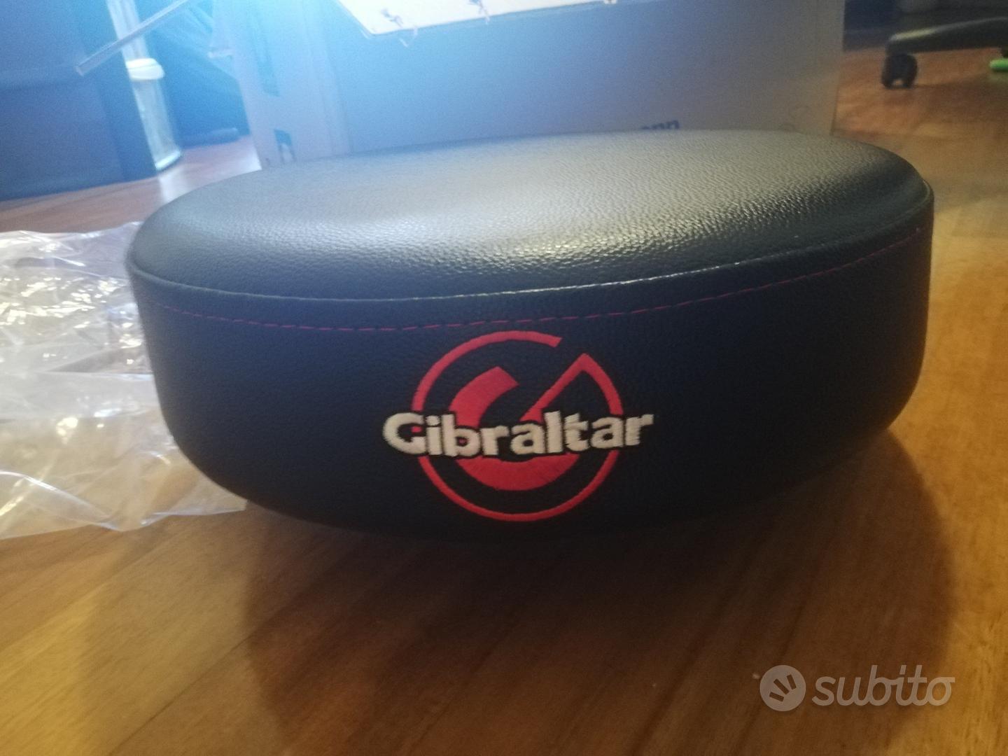 Sgabello Per Batteria Gibraltar Round Pro | Sedile Vinile 35cm | Regolabile - Foto 3